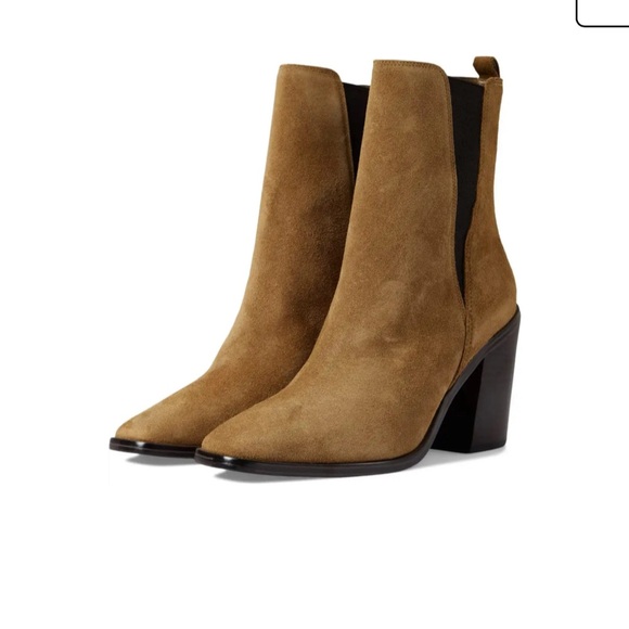 ✨NEW✨ MARC FISHER - Kristie suede boots - Picture 1 of 7